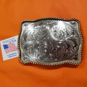 Cow Girl Belt Buckle